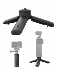 TELESIN Mini-Stativ für Insta360 Luna Ultra DJI Osmo Pocket 4P/4/3 | Ein-Klick Schnellöffnung, 1/4" Schraube Stativ & Handgriff, für Action 6 5 Pro 4 GoPro Mission 1 13 12 11 X5 4 3 Ace Pro 2 Angebot bei HelloDeals