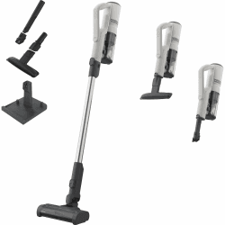 AEG 5000 kabelloser Akku-Staubsauger, Leichtgewicht (1,9 kg), MultiFloor-Bodendüse mit LED & Anti-Tangle, freistehende Ladestation, waschbarer E10-Filter, 18,5 V, Weiß, AP51UH18ST Angebot bei HelloDeals