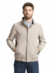 TOM TAILOR Herren 1049652 Jacke M 11032 - Cashew Beige Angebot bei HelloDeals