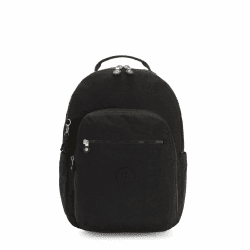 Kipling SEOUL Großer Rucksack | Laptop Einheitsgröße Black Noir Angebot bei HelloDeals
