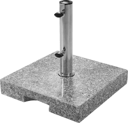 Doppler Granitsockel 25kg I Schirmständer mit Griff-Mulde für Transport I Sonnenschirmständer für Sonnenschirme mit max. 200cm Schirmdurchmesser & 2,5 bis 4,8 cm Rohrdurchmesser Angebot bei HelloDeals