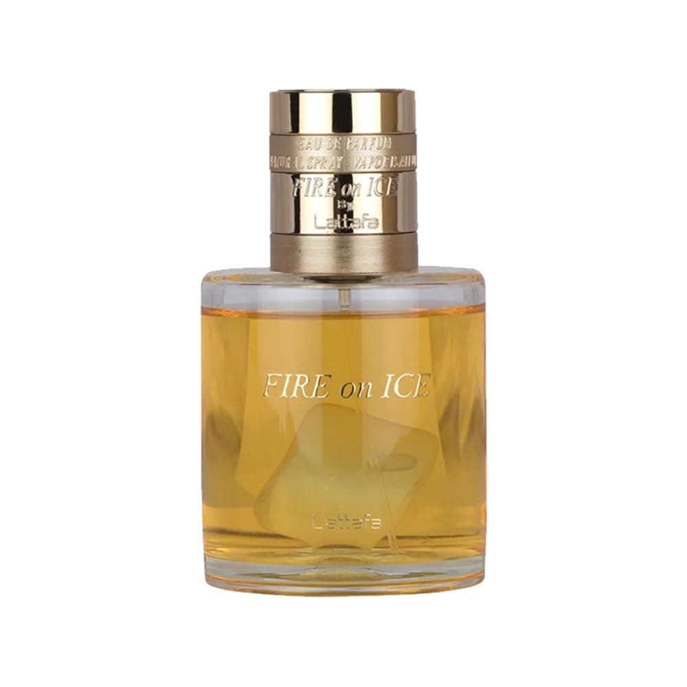 Lattafa Fire On Ice Eau de Parfum Unisex 110 ml | Intensive schwarze Himbeere, Eisrosa, Eichenholz und Ambroxan Angebot bei HelloDeals
