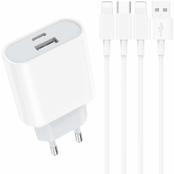 Ladekabel Ladegerät for iPhone 14 13 Schnellladegerät 2M Schnellladekabel | 20W USB C Charger for iPhone 12 11 Pro Max Plus Mini XS XR X SE 8 7 6S 5S Type C Netzteil Piarhlie Angebot bei HelloDeals