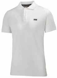 Helly Hansen Herren Driftline Poloshirt, 001 White, M EU M 001 White Angebot bei HelloDeals