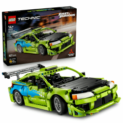 LEGO Technic Fast and Furious Mitsubishi Eclipse Auto - Modellbau Auto - Sammlerset inkl. Lenkung und 2 NOS-Flaschen - Geschenk für Jungen ab 14 Jahren und Erwachsene Filmfans - 42229 Angebot bei HelloDeals