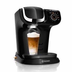 Tassimo My Way 2 Kapselmaschine TAS6502 mit Wasserfilter, über 70 Getränke, Getränkepersonalisierung, Kaffeevielfalt, einfache Zubereitung, 1.500 Watt, schwarz Angebot bei HelloDeals