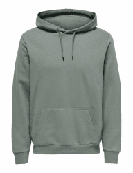 Only & Sons Male Kapuzenpullover ONSCERES Sweatshirt | Hoodie XL Castor Gray Angebot bei HelloDeals