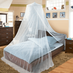 Twinkle Star Moskitonetz Bett für Doppelbett Einzelbett - Großes Moskitonetz Reise Betthimmel Mückennetz Feinmaschiges als Moskitoschutz, Fliegennetz Moskitonetze für Reise und zu Hause Indoor Outdoor Weiß Angebot bei HelloDeals