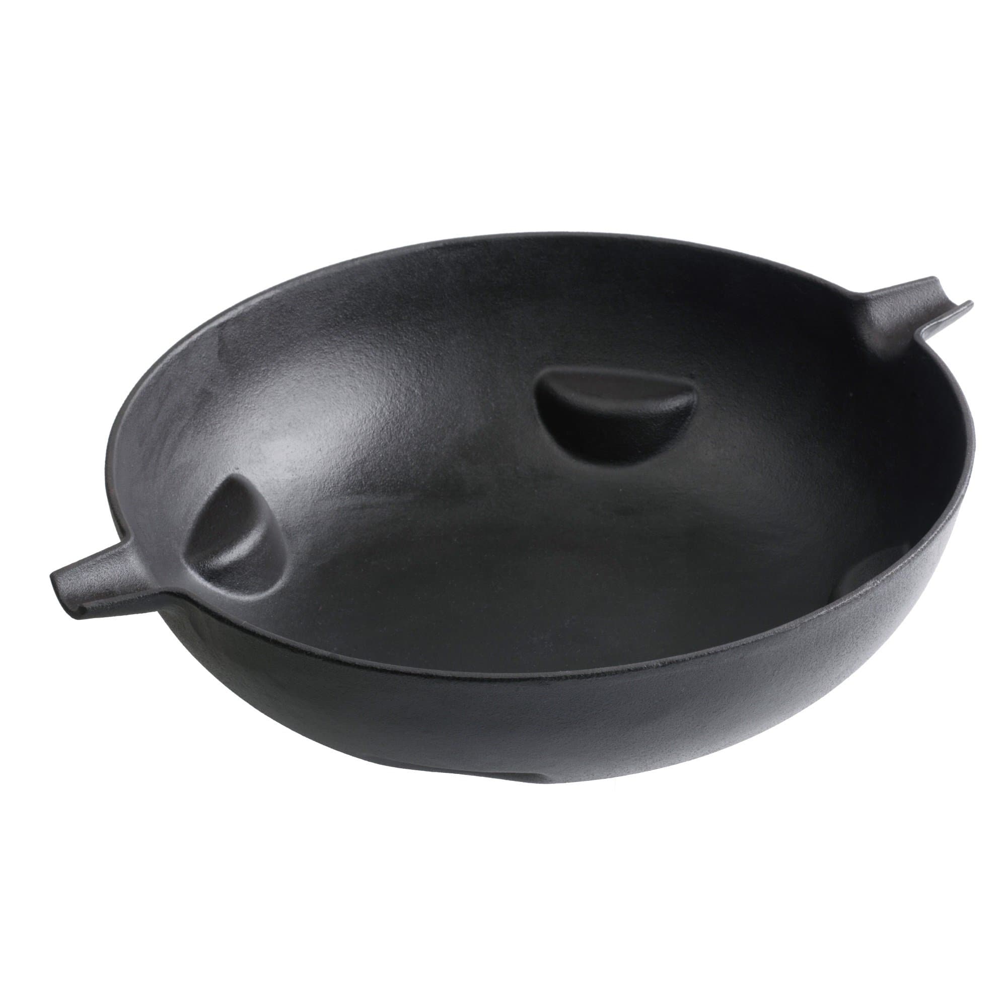 tepro Guss-Wok-Einleger aus Gusseisen für das Rost-in-Rost-System, Maße ca. 35,3 cm Ø Guss Wok rund Angebot bei HelloDeals
