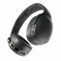 Skullcandy Crusher Evo Wireless Bluetooth-Kopfhörer, Multisensorischem Bass, schallisolierender Over-Ear-Passform, 40 Stunden Akkulaufzeit - Schwarz Angebot bei HelloDeals