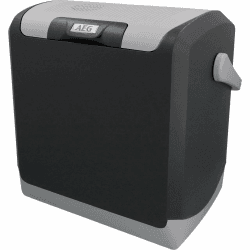 AEG Thermoelektrische Kühlbox KK 20 kühlt bis 20 °C unter Umgebungstemparatur, 20 Liter Fassungsvermögen, 12V/230V, Tragegriff & Kabelfach, leicht zu reinigen, für Auto, Reisen & Camping Angebot bei HelloDeals