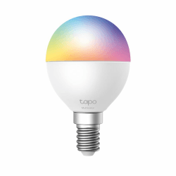 Tapo L430P Smart P45 WLAN-Glühbirne, Sockel E14, 470 Lumen, 16 Mio. Farben, dimmbar, Zeitplan & Timer, Energieüberwachung, kompatibel mit Alexa, Google Assistant und Samsung SmartThings | Sprachsteuerung Alexa/Google, kein Hub erforderlich, Anti-Einbruch- Angebot bei HelloDeals