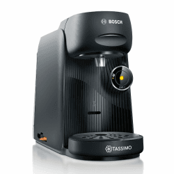 Bosch Tassimo finesse friendly Kapselmaschine TAS162E, 70 Getränke, intensiverer Kaffee auf Kopfdruck, Abschaltautomatik, nachhaltig, perfekt dosiert, 1400 W, schwarz/schwarz Angebot bei HelloDeals