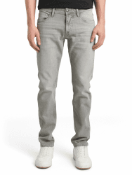 Tom Tailor Denim Herren TTPIERS Slim Jeans 1047987 33W / 34L 10218-used Light Stone Grey Denim Angebot bei HelloDeals
