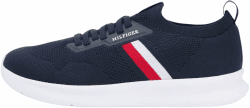 Tommy Hilfiger Herren Lightweight Knitted Runner Fm0fm05756Low Top 45.5 EU Blue Desert Sky Angebot bei HelloDeals