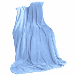 CelinaTex Flauschige XL Kuscheldecke 220 x 240 cm hell blau Decke Sofa Wohndecke weich Soft Mikrofaser Fleece Oeko-TEX TV-Decke 220 x 240 cm Hellblau Angebot bei HelloDeals