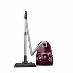 Rowenta Compact Power Staubsauger mit Beutel, 750 Watt, 3 Liter Staubbeutel, 2-in-1-Fugendüse, Home & Car-Set, für alle Bodenarten, kompaktes Design, Bodenstaubsauger, ‎dunkelrot /silber, RO3969EA Angebot bei HelloDeals