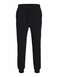 JACK & JONES Male Jogginghose Regular Fit Jogginghose | Sweatpants XL Schwarz Angebot bei HelloDeals