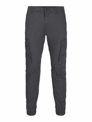 JACK & JONES Male Cargo-Hose Slim Fit Cargo-Hose 31W / 34L Grau (Asphalt) Angebot bei HelloDeals