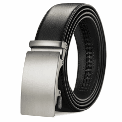 TANGCHAO Gürtel Herren, Automatik Ratschengürtel 35mm breit ohne Löcher Schwarz 33 Länge 115cm (28"-37"taille verstellbar) Angebot bei HelloDeals