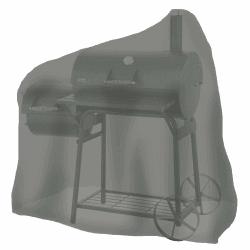 tepro Universal Abdeckhaube für Smoker mittel, Farbe anthrazit, aus strapazierfähigem Polyester, Maße ca. 125,7 cm x 73,7 cm x 119,4 cm Angebot bei HelloDeals
