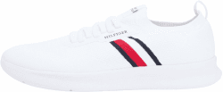 Tommy Hilfiger Herren Lightweight Knitted Runner Fm0fm05756Low Top 44 EU Weiß Angebot bei HelloDeals