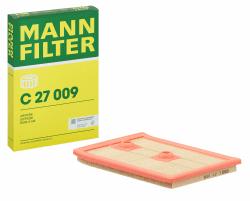 MANN-FILTER C 27 009 Luftfilter - für Pkw + Transporter | C 27 009 für Golf 6+7 A1 A3 Leon Superb Octavia Single Angebot bei HelloDeals