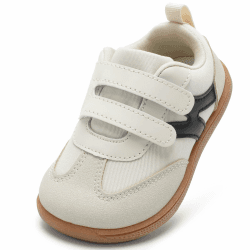 STQ KIDS Breite Zehenraum Barfußschuhe Kinder Lauflernschuhe 20-29 EU Weit | Barfußgefühl, Breite Zehenpartie, Flexibel, Rutschfest, Klettverschluss, Atmungsaktiv, Leicht, Zero Drop, Drinnen und draußen 24 EU Weit Beige Angebot bei HelloDeals