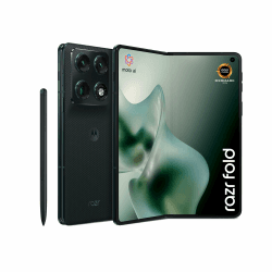 Motorola Razr Foldable Smartphone 50-MP-Kamera 16-512 GB blackendblue | Flipphone motorola razr fold 16GB/512GB Blackend Blue Angebot bei HelloDeals
