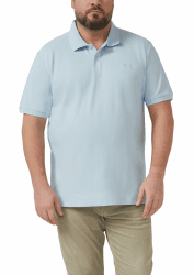 s.Oliver Poloshirt aus Baumwollpiqué 4XL 5007_hellblau Angebot bei HelloDeals