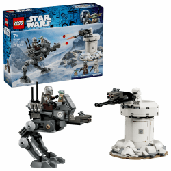 LEGO Star Wars 75444 Angriff des AT-RT - Modellbau mit imperialem Walker, Turm, Mandalorianer Minifigur & Grogu Figur - Geburtstagsgeschenk für Jungen ab 7 Jahren & Fans Angebot bei HelloDeals