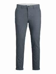 JACK & JONES Slim Fit Chino Hose 34W / 30L Faded Denim Angebot bei HelloDeals