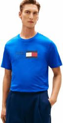 Tommy Hilfiger Herren S/S T-Shirt XL Blue (Regal Blue) Angebot bei HelloDeals