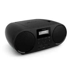 Philips TAZ5000 Multifunktions-CD-Spieler mit FM-Radio, Bluetooth 5.4, USB, Batterie/Netzstrom, Dynamic Bass, recycelte Materialien und 3,5 mm Kopfhörerbuchse Angebot bei HelloDeals