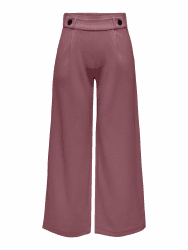 JACQUELINE de YONG Female Hose mit weitem Beinschnitt JDYGEGGO Mittlere Taille Weiter Beinschnitt Hose mit weitem Beinschnitt | Trousers M / 30L Braun-3 Angebot bei HelloDeals