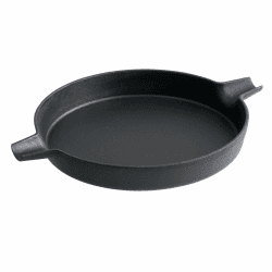 tepro Guss-Pfanne-Einleger aus Gusseisen als Einleger für das Rost-in-Rost-System, Maße ca. 31,7 x 31,7 x 3,5 cm Guss Pfanne rund Angebot bei HelloDeals