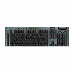 Logitech G G915 X LIGHTSPEED - Kabellose, flache Gaming-Tastatur | Double-Shot-PBT-Tastenkappen, voll programmierbar, RGB, GL Brown-Tactile, PC/Mac, DEU QWERTZ - Schwarz Angebot bei HelloDeals