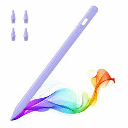 Moko Stift Für iPad (A16) 11./10. Gen, USB-C Schnellladen, Violett | Stylus Stift Für Apple iPad 2018-2026 11/10/9/8/7/6/A16,Mini 7-5,Air M4-M2 11"/13"/5/4/3,Pro 13"/12.9"/11",Neigung Angebot bei HelloDeals