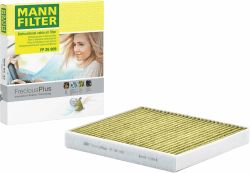 MANN-FILTER FP 26 009 Innenraumfilter/Kabinenluftfilter - FreciousPlus Biofunktionaler Pollenfilter - für Pkw + Transporter | Mann Filter FP26009 Pollenfilter Antibakteriell 25.4L x 23.5B x 3.2D cm FP Single Angebot bei HelloDeals