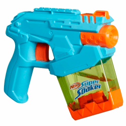 Nerf Super Soaker Mini Dunk-Fill Wasserblaster, klein & handlich (auch zum Mitnehmen) und einfach zu befüllen, Outdoorspielzeug für Jungen und Mädchen ab 6 Jahren Angebot bei HelloDeals