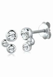 Elli Damen Ohrringe Gamourös mit Kristalle Silber/Weiß 1 Stück Angebot bei HelloDeals