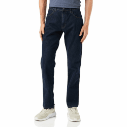 WRANGLER Herren Jeans Regular - Mid Waist - Regular Fit - Schwarz W30-W44 42W / 32L Darkstone Blue Angebot bei HelloDeals