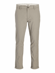 JACK & JONES Slim Fit Chino Hose 32W / 32L Vetiver Angebot bei HelloDeals