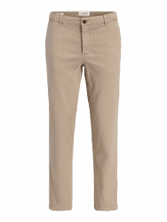 Jack & Jones Herren Jpstollie Vance Chino Noos Jack & Jones Male Chino Hose Regular Fit Chino Hose 34W / 32L Lemon Pepper Angebot bei HelloDeals
