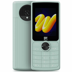 SPC WILD COOL - Einfaches Handy für Digitalpause/Einstieg, Mint | Ohne Apps/soziale Medien, 4G, FM-Radio, Kamera, Bluetooth-Konnektivität, 2,4-Zoll-Display, Kopfhöreranschluss Angebot bei HelloDeals