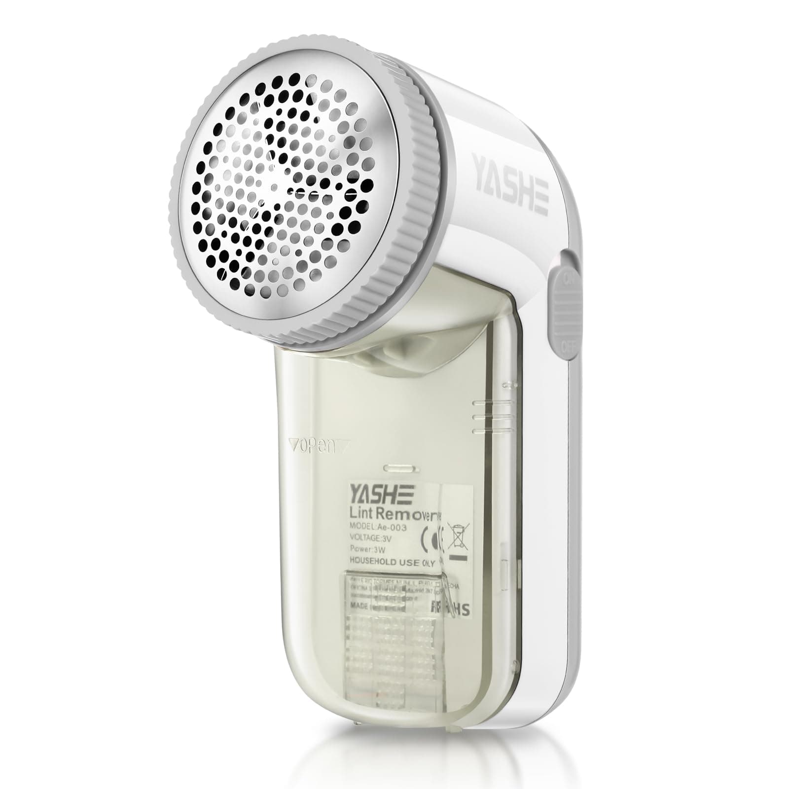 Yashe Fusselrasierer Elektrisch, Fusselentferner für Kleidung, Batteriebetrieben, 2 Geschwindigkeiten, höhenverstellbar, geeignet für Wolle, Pullover, Mantel (Grau) Angebot bei HelloDeals