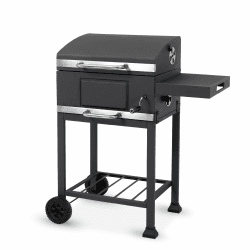 tepro Holzkohlegrill (Grillwagen) Toronto Basic, Grillfläche: ca. 52 x 36 cm, BBQ mit Deckel, Maße ca. 89,5 x 60,5 x 103,3 cm Angebot bei HelloDeals