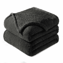 Exclusivo Mezcla Kuscheldecke Flauschig Fleecedecke Tagedecke 230x270 cm | Fleece Decke für Sofa und Bett, Kuschelige Wohndecke als Bettüberwurf, Plüschdecke für alle Jahreszeiten, Grau Grau 230 x 270 cm Angebot bei HelloDeals