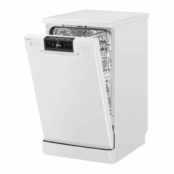 Bomann Geschirrspüler 45 cm | 10 Maßgedecke | Spülmaschine Stand o. Unterbau | 7 Programme & 2 Sprühebenen |Dishwasher mit Startvorwahl | Geschirrspüler unterbaufähig | LED- Display | GSP 7418 weiß Weiß *Modell 2024* Angebot bei HelloDeals