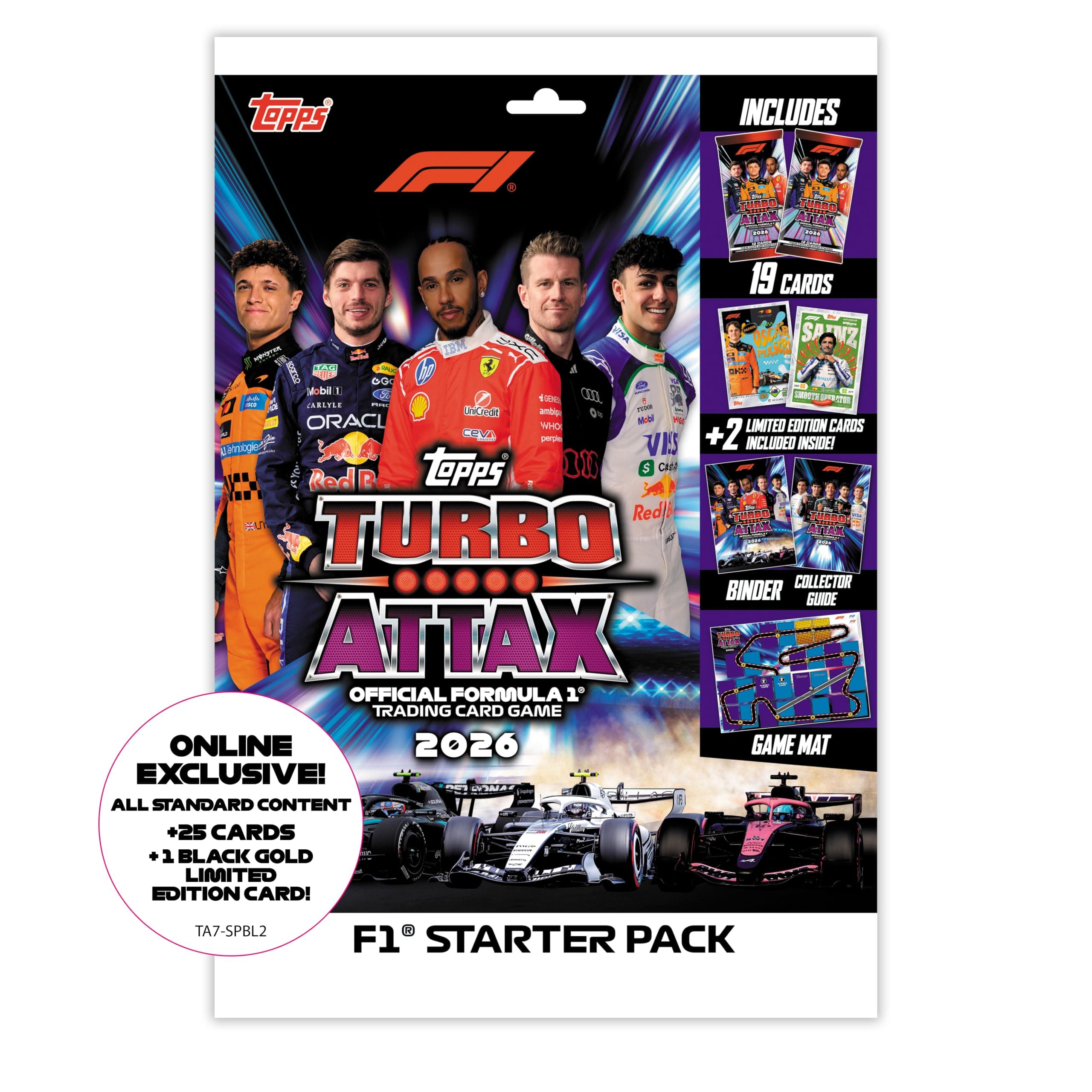 Topps Formula 1 2026 Turbo Attax - Starter Pack (Online Exclusive) Angebot bei HelloDeals